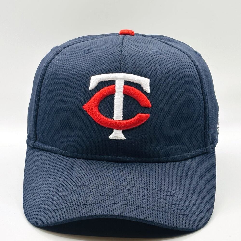 Minnesota Twins Hat Cap Strap Navy Blue Tc Logo MLB Genuine Merchandise